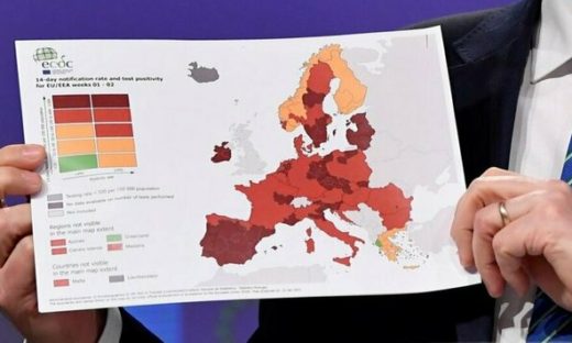 La simulazione europea che tinge di rosso scuro il Veneto