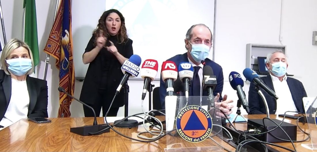 Veneto in controtendenza: si torna in fase 2 regionale