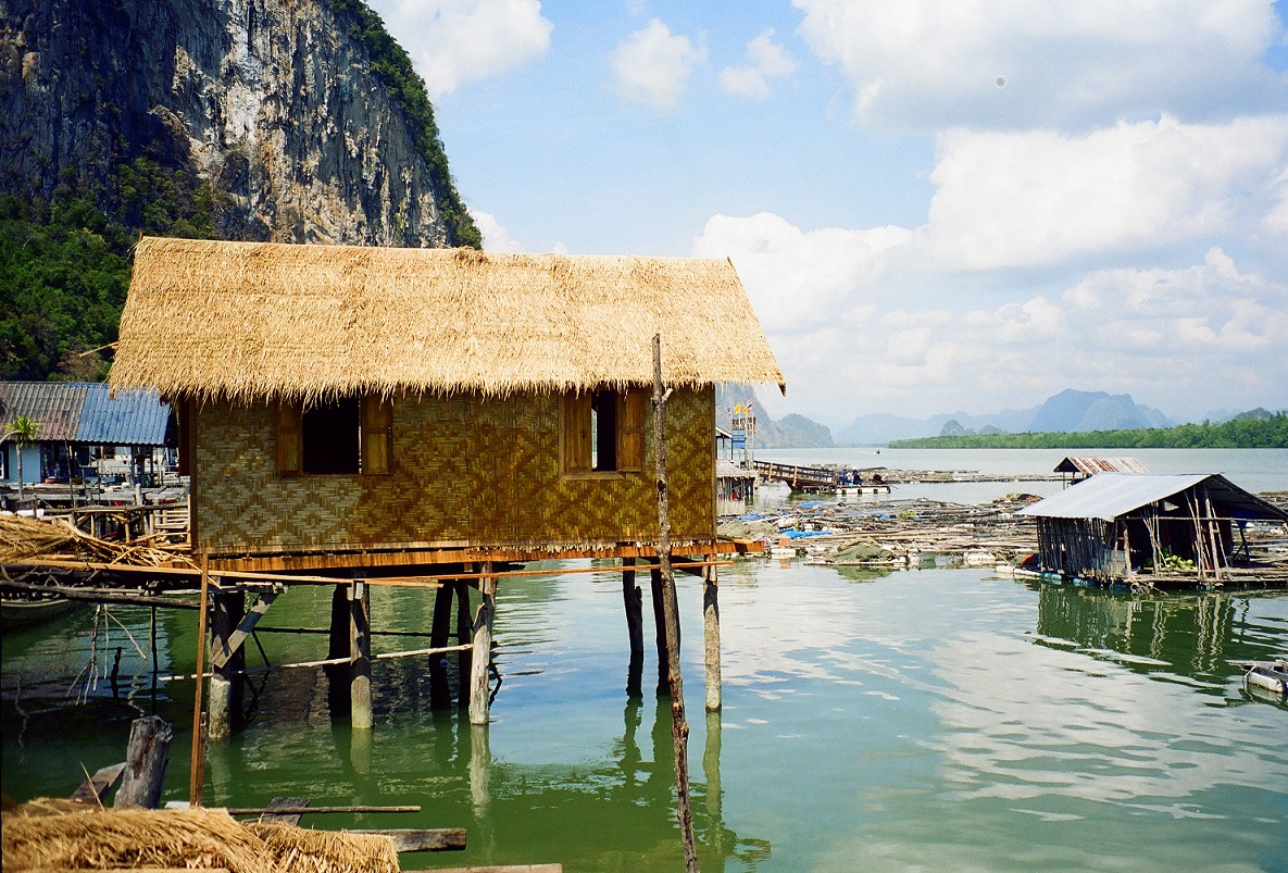 Pucket, villaggio degli zingari di mare Thailandia