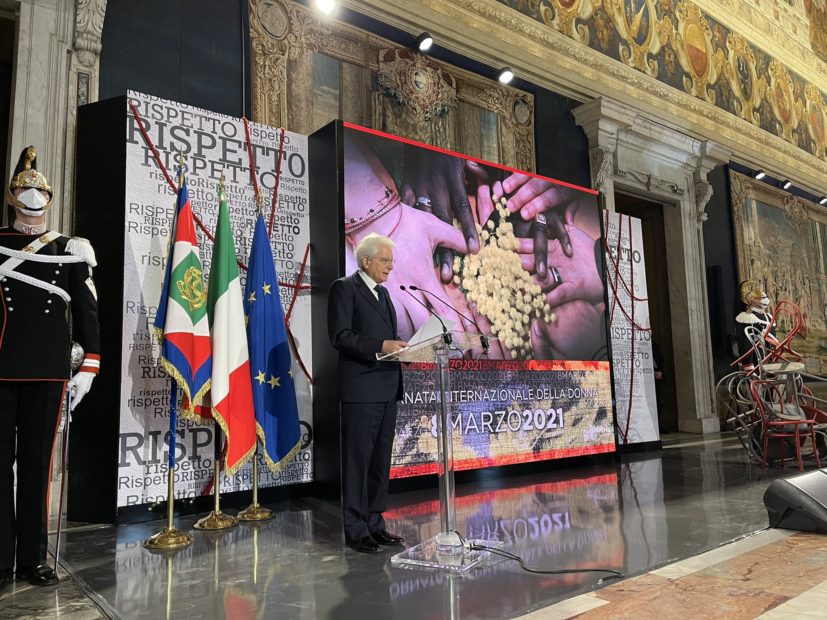 Il discorso del Presidente Mattarella in occasione della Giornata internazionale della donna