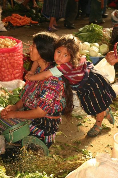 Guatemala Mercato di Antigua Guatemala