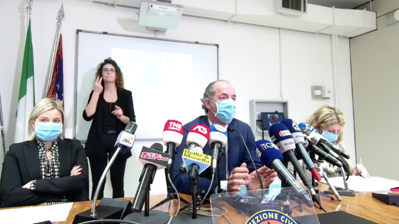 Il Veneto “arancione” valuta la chiusura delle scuole