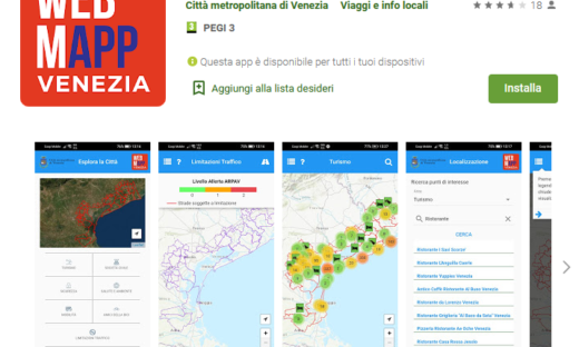 Buone pratiche dei comuni: la WebMapp della Città Metropolitana di Venezia