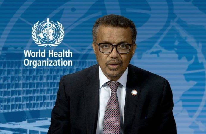 direttore generale OMS Tedros Adhanom Ghebreyesus