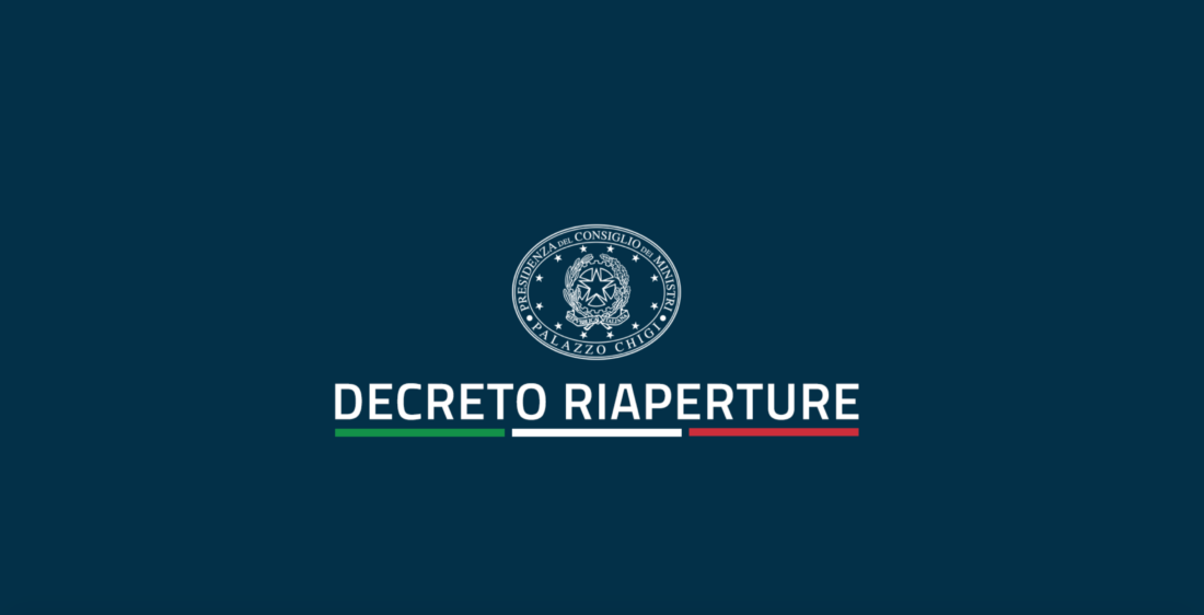 Decreto Riaperture: ecco il testo ufficiale
