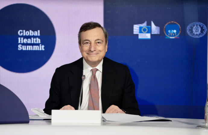 Mario Draghi Global Health summit 2021