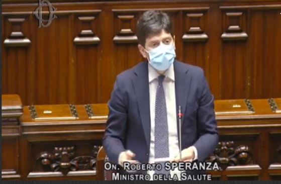 Roberto Speranza ministro della salute