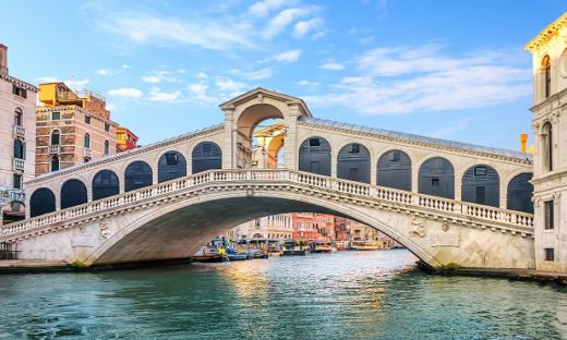 Venezia, Ponte di Rialto: 433 anni fa, la posa della prima pietra