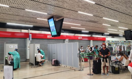 Aumentano i punti per i tamponi all'Aeroporto Marco Polo di Venezia