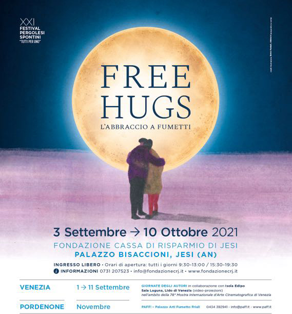 “Free Hugs”, i fumetti che raccontano gli abbracci