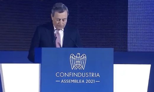 Il premier Draghi agli industriali: "serve un Patto per l'Italia"