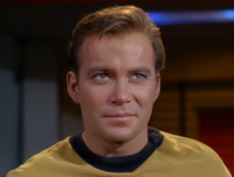 Il Capitano Kirk è pronto al decollo verso lo spazio