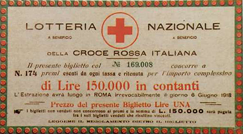 LA LOTTERIA NELLA STORIA: BIGLIETTI DI FORTUNA PER AIUTI UMANITARI O PER  FINANZIARE GRANDI OPERE - R. F. O. MAGAZINE FAMILY OFFICE