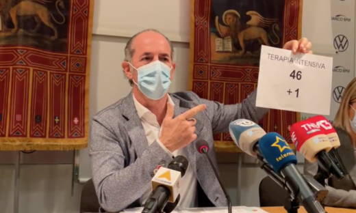 Zaia: «Siamo in una pandemia di non vaccinati»