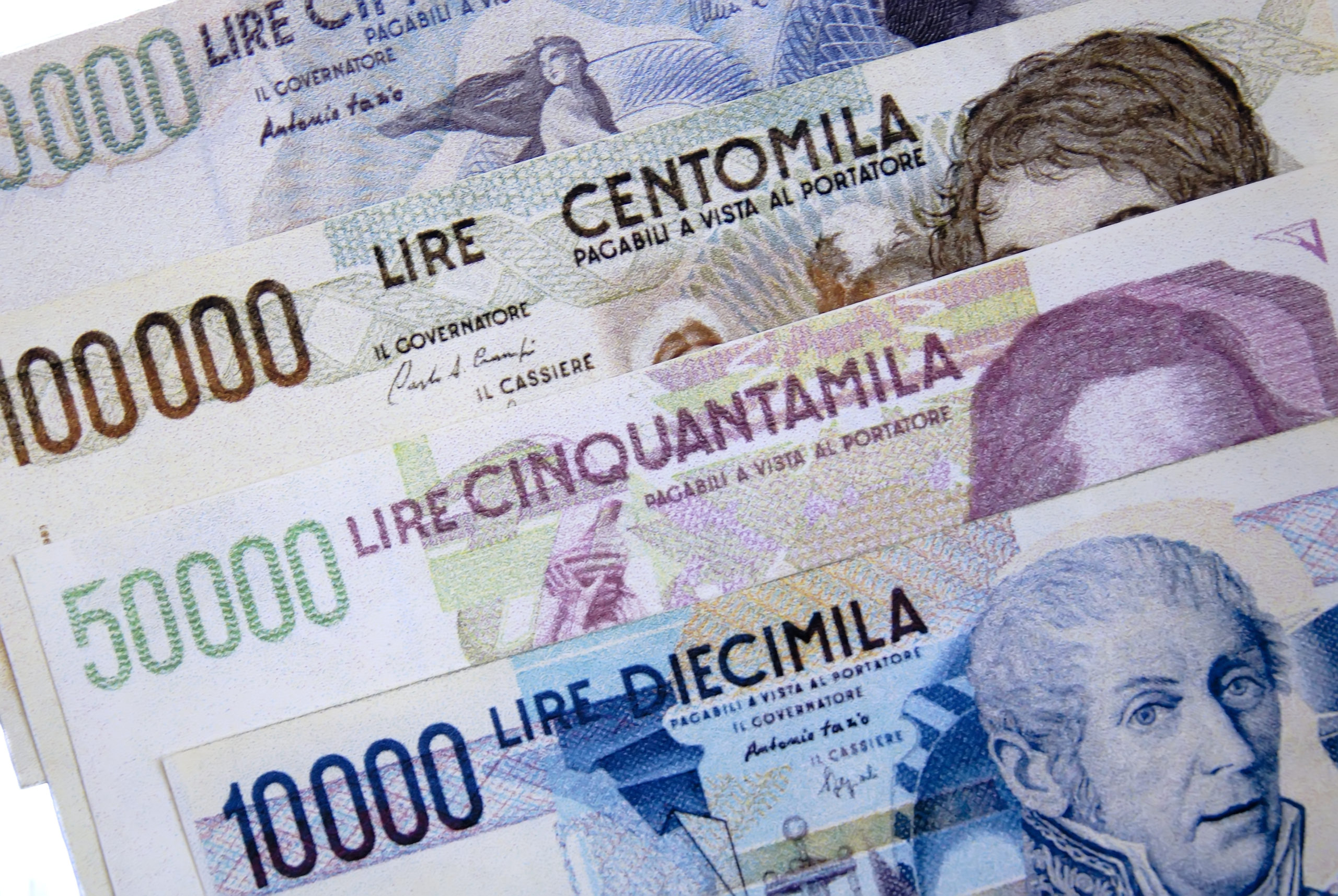 convertitore di euro in lire