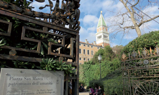 Venezia: i Giardini Reali di San Marco i più belli d'Italia