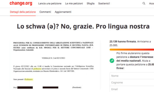 Il linguaggio diventa più inclusivo utilizzando la ə capovolta?