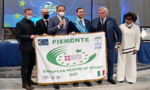 Il Piemonte è "Regione europea dello Sport"