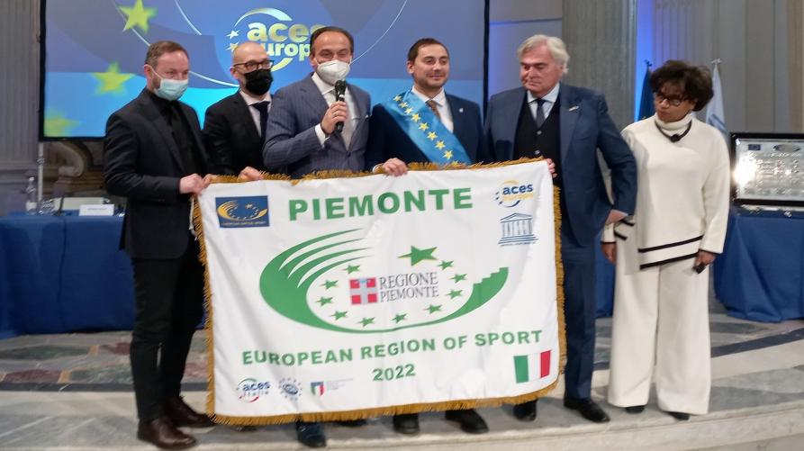 Il Piemonte è "Regione europea dello Sport"