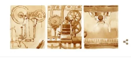 Angelo Moriondo: Google celebra oggi l'inventore della macchina del caffé