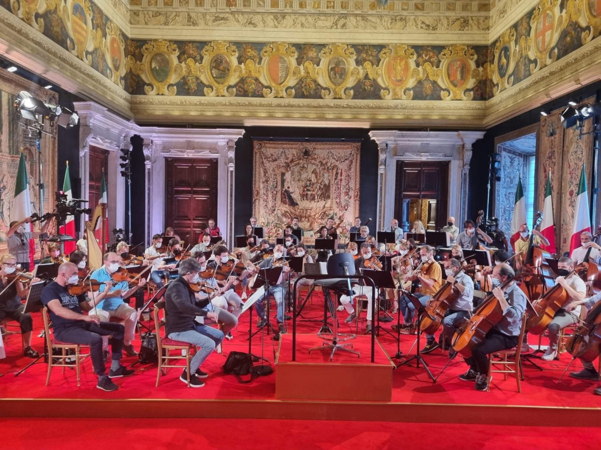 L’orchestra del Teatro La Fenice di Venezia oggi al Quirinale