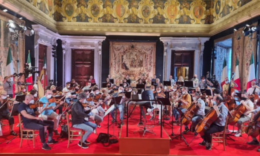 L’orchestra del Teatro La Fenice di Venezia oggi al Quirinale