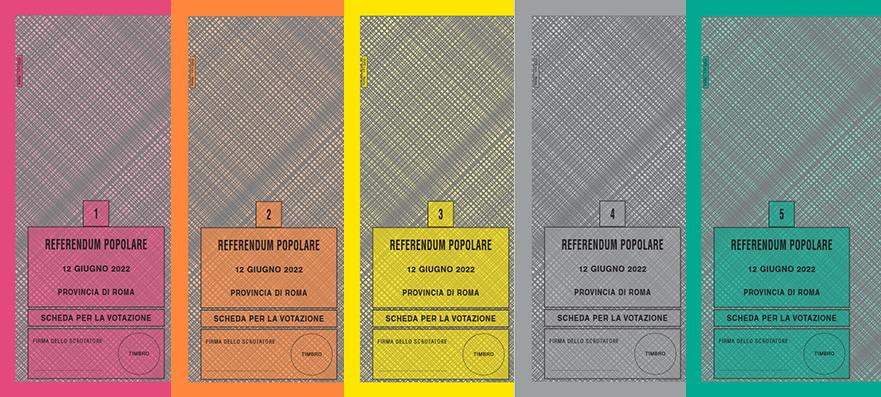 Referendum del 12 giugno: 51 milioni di italiani alle urne. Schede e quesiti