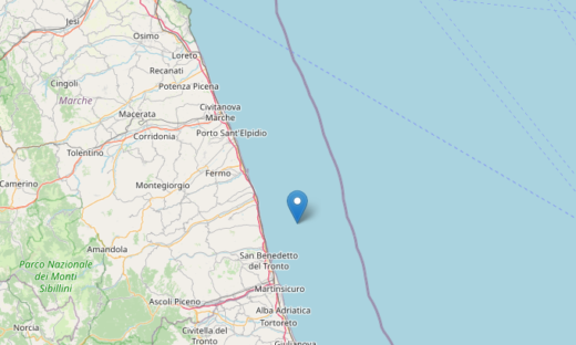 Terremoto oggi: scosse in Adriatico. Marche e Abruzzo tremano