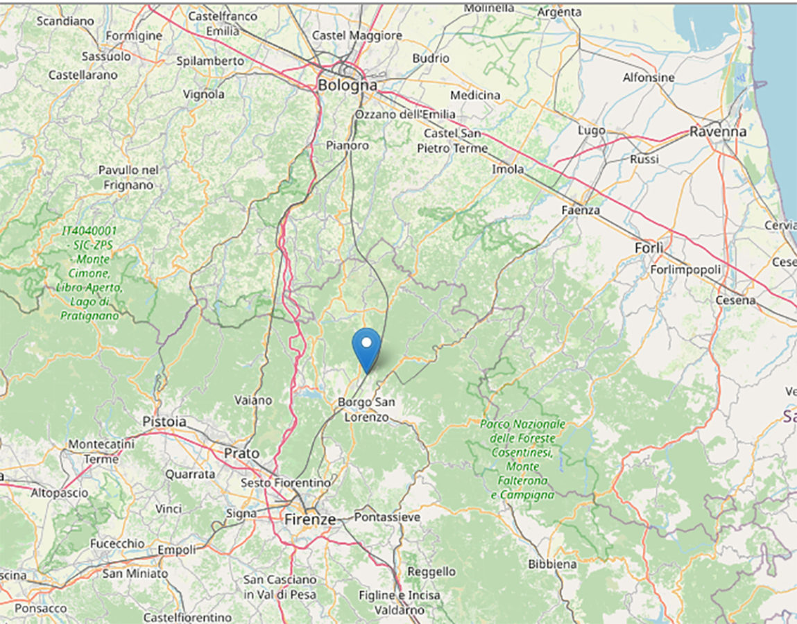 Terremoto Firenze: due scosse con epicentro a Borgo San Lorenzo