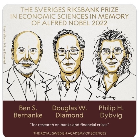 Nobel per l'Economia: Bernanke, Diamond e Dybvig