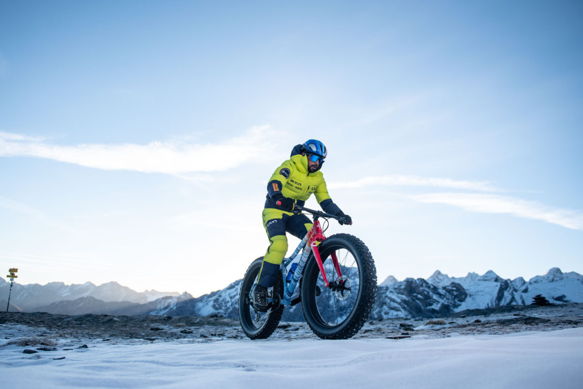 Cop 27: l’impresa Antartica dell’ultra-ciclista Omar Di Felice
