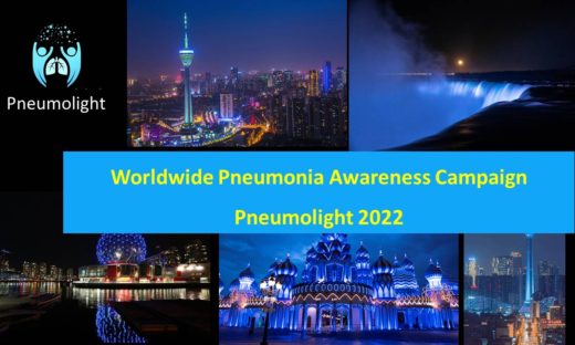 Il mondo si tinge di blu per la Giornata mondiale della polmonite