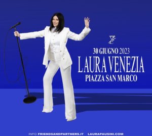 Laura Pausini inizia a Venezia il suo prossimo tour mondiale