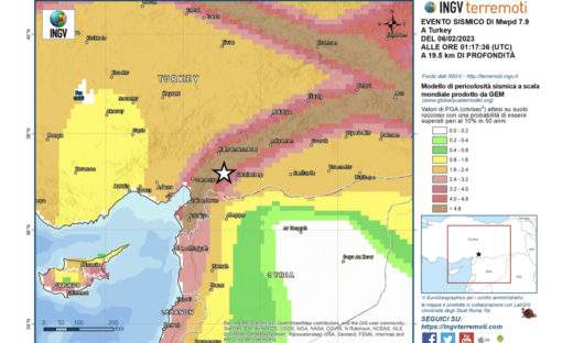 Devastante terremoto tra Turchia e Siria. Rientrata l’allerta-tsunami in Italia