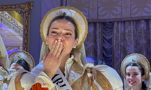 Beatrice Raffael la Maria dell'anno al Carnevale di Venezia