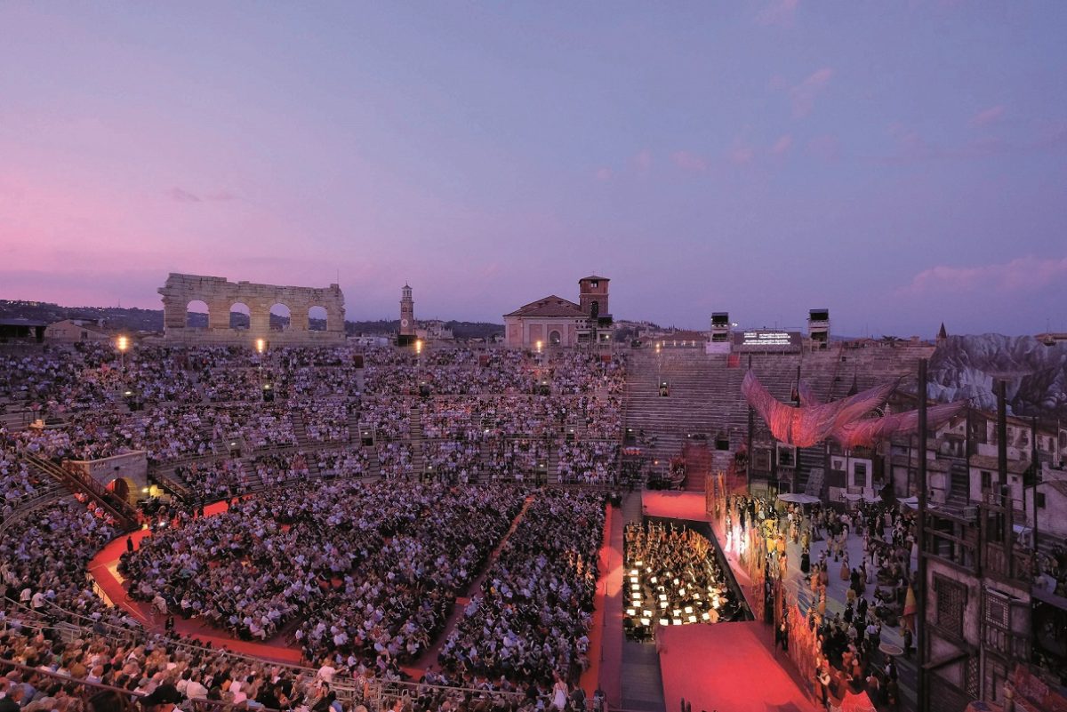 Arena Opera Festival compie 100 anni. Prima in mondovisione