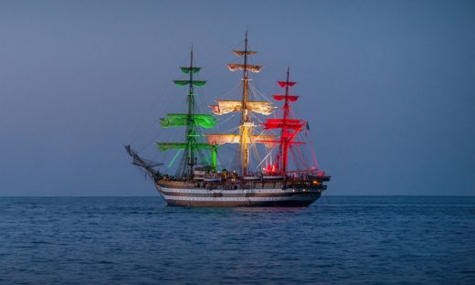 L'Amerigo Vespucci porta il Made in Italy nel mondo