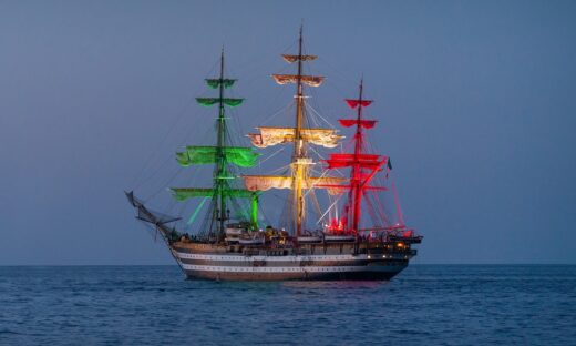 L'Amerigo Vespucci porta il Made in Italy nel mondo