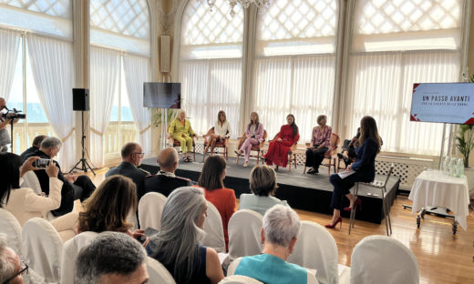 Le parlamentari della Commissione Femminicidio sul red carpet