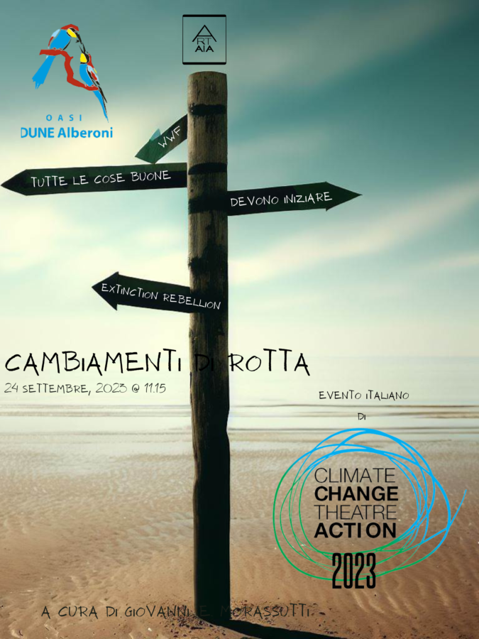 “Cambiamenti di Rotta 2023”: il teatro nell'Oasi degli Alberoni