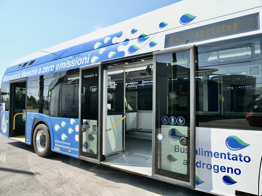 A Venezia arrivano gli autobus a idrogeno