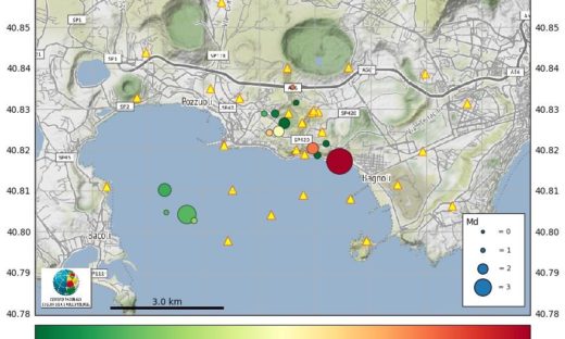Terremoto Napoli: forte scossa ai Campi Flegrei