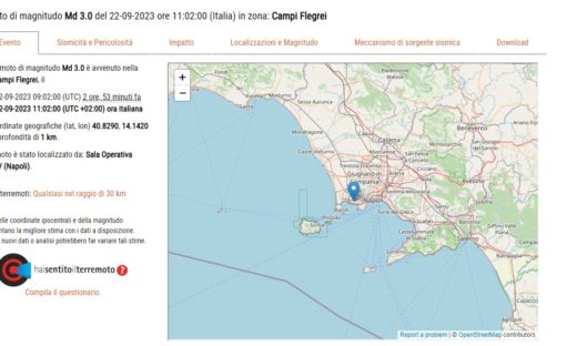 Terremoto ai Campi Flegrei: paura tra la popolazione