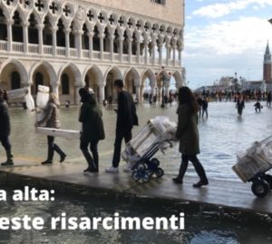 Acqua alta eccezionale a Venezia: risarcimenti per la lettera E