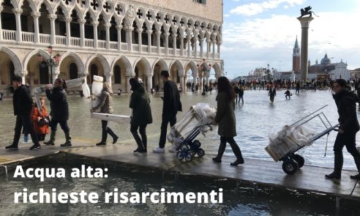 Acqua alta eccezionale a Venezia: risarcimenti per la lettera E