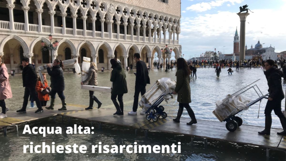 Acqua alta a Venezia: arrivano gli ultimi rimborsi