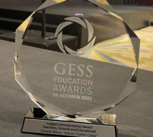 A un Prof italiano il Premio Speciale GESS Education Awards 2023
