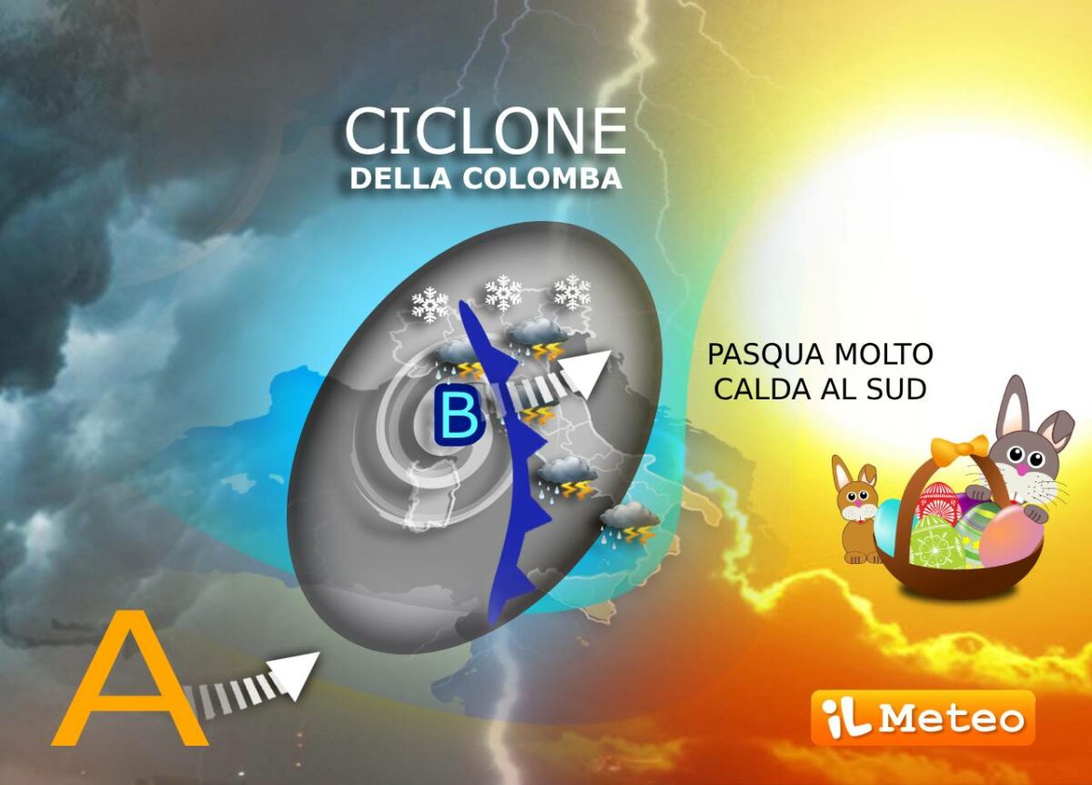 Meteo: Pasqua e Pasquetta tra sole, caldo e temporali