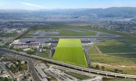 A Firenze, il primo aeroporto al mondo con vigna sul tetto