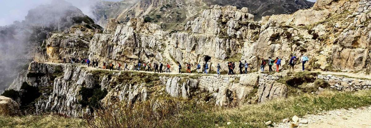 L'alta Via della Grande Guerra: una rete di sentieri e di emozioni